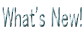 What's New!